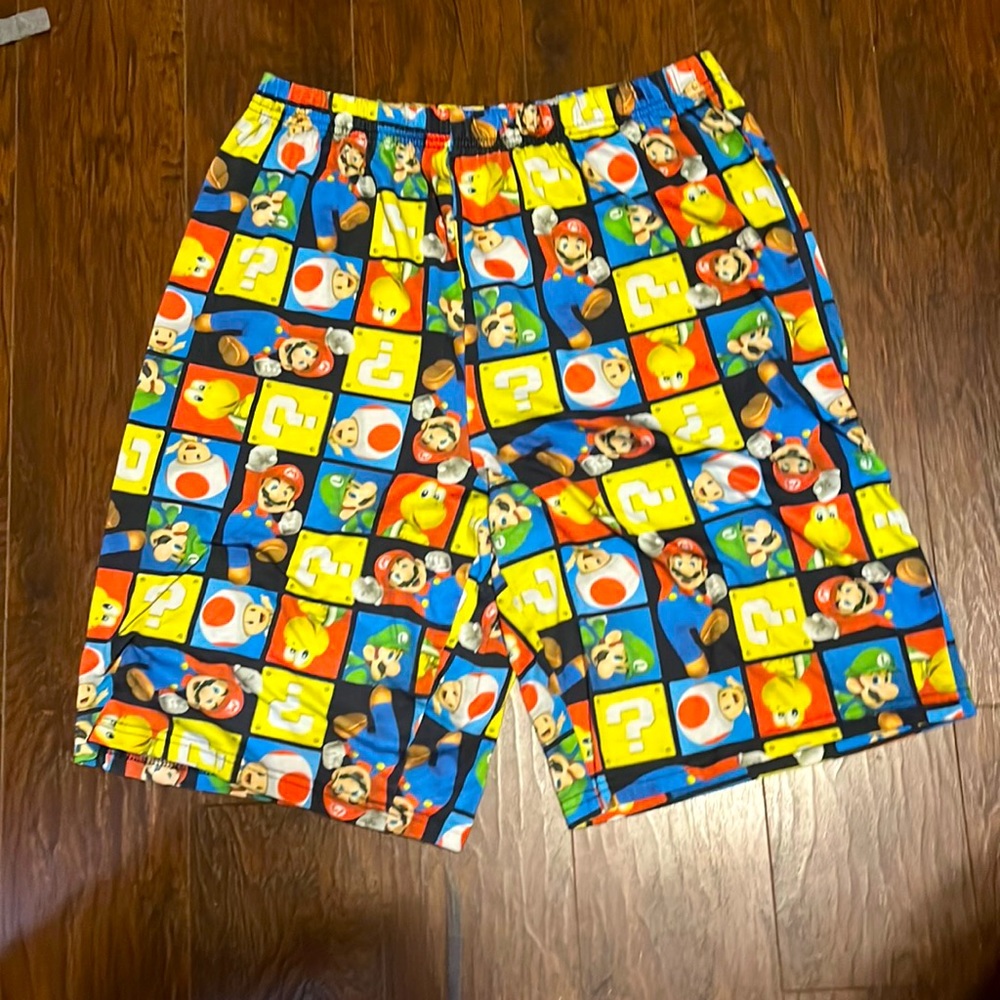 Super Mario bros pj shorts
